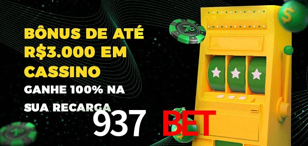 937 Bet melhor bônus de depósito